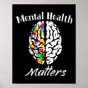 Póster Los Problemas De Salud Mental Ponen Fin Al Estigma
