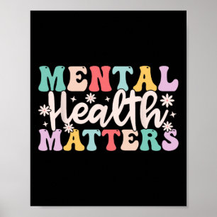 Póster Los Problemas De Salud Mental Ponen Fin Al Estigma