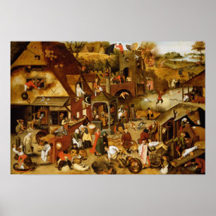 Póster Los proverbios flamencos