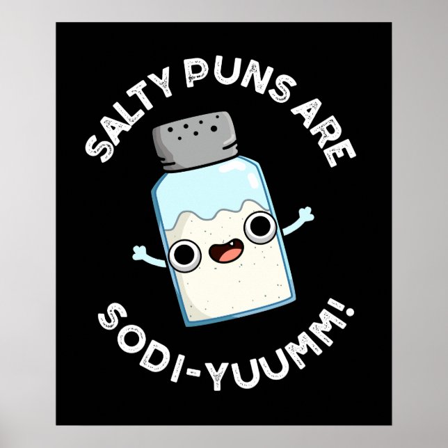 Póster Los Punteros Salados Son Graciosos Sodi-yummm Sodi (Frente)