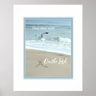 Póster Los que esperan al Señor