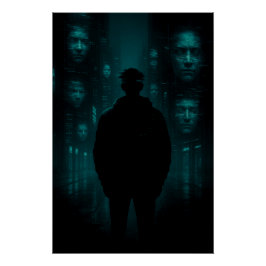 Póster Los que te están vigilando ahora