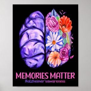 Póster Los recuerdos importan Alzheimer, la guerra del Al