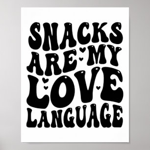 Póster Los refrigerios son mi lengua de amor, Valentín de