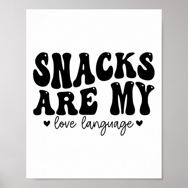Póster Los refrigerios son mi lengua de amor, Valentín de (Frente)