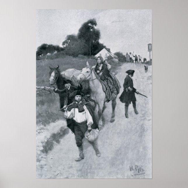 Póster Los refugiados de historias en camino a Canadá (Frente)