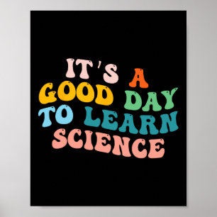 Póster Los regalos de los estudiantes de ciencia son un b