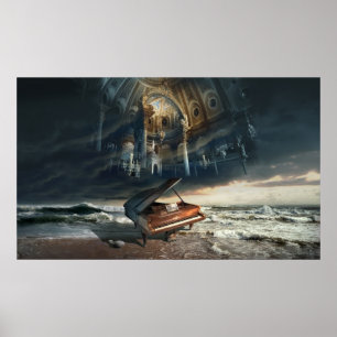 Póster Los réquiemes o la música le fijaron libre