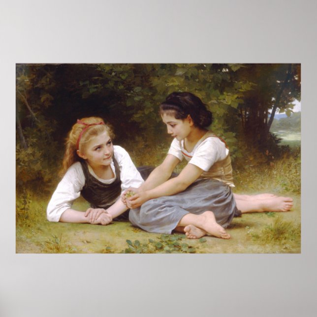 Póster Los Reunistas De Nueces - Les Noisettes 1882 (Frente)