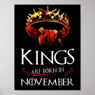 Póster Los Reyes Nacen En Noviembre
