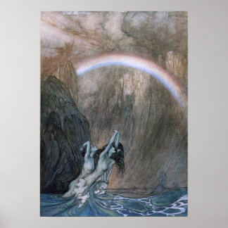 Póster Los Rhinemaidens