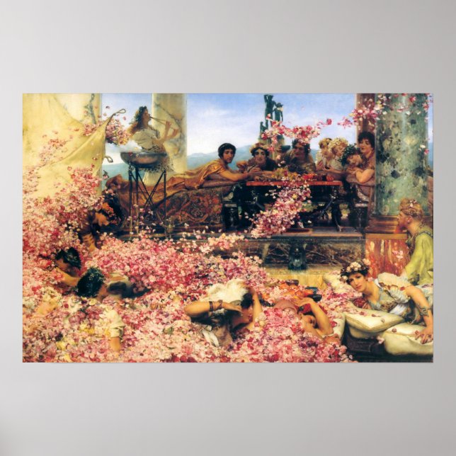 Póster Los Rosas De Heliogabalus (Frente)