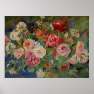 Póster Los Rosas de Renoir en una vida tranquila