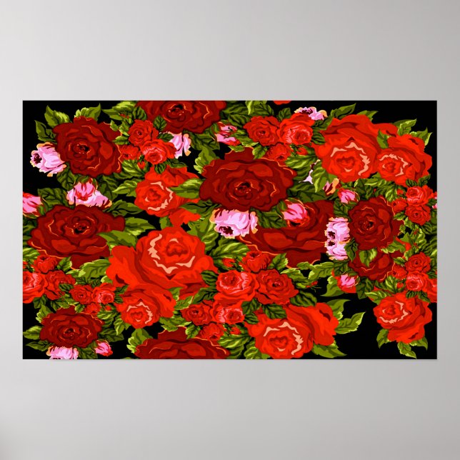 Póster Los rosas son rojos (Frente)