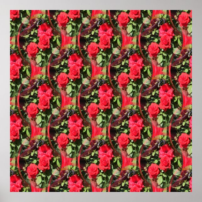 Póster Los rosas son rojos... (Frente)