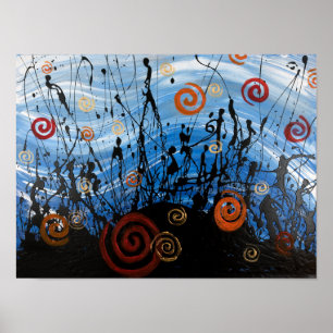 Póster Los santos se van a marchar Poster