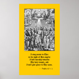 Póster Los Siete Archangels (M 034; Grabado)