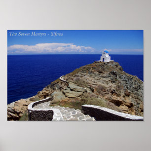 Póster Los siete mártires - Sifnos