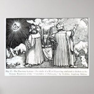 Póster Los sistemas planetarios