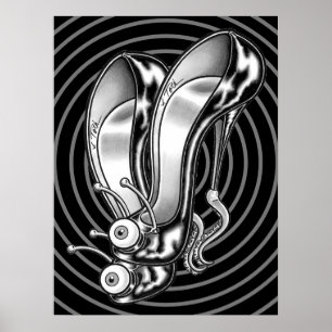Póster Los Stilettoids™ de mascota de Vana DeVinyl