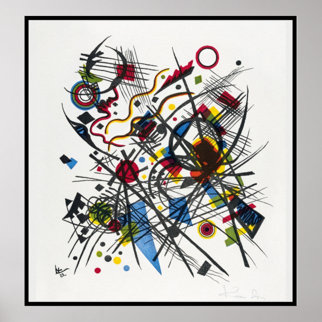 Póster Los sueños Bauhaus de Wassily Kandinsky (Frente)