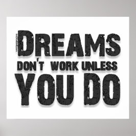 Póster Los sueños no funcionan