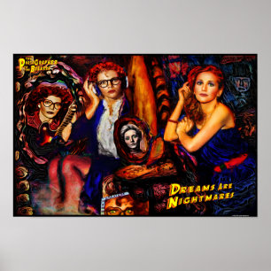Póster Los sueños son pesadillas