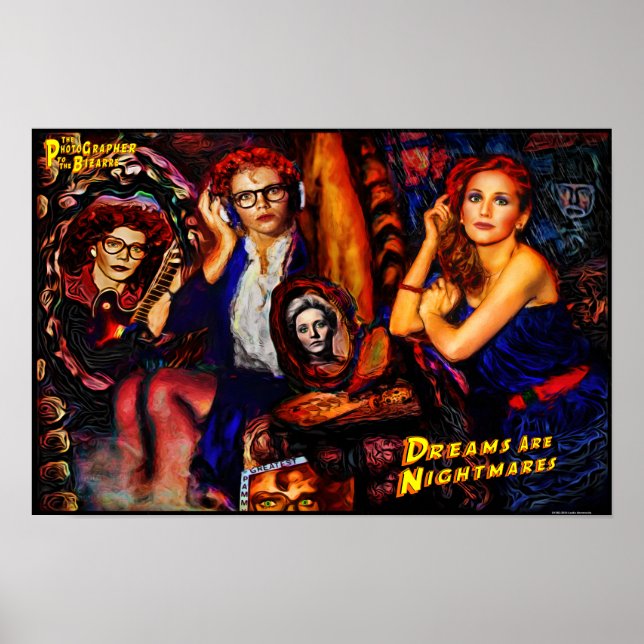 Póster Los sueños son pesadillas (Frente)