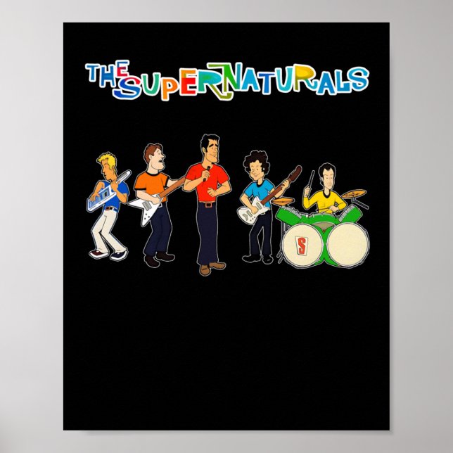 Póster Los supernaturales (Frente)