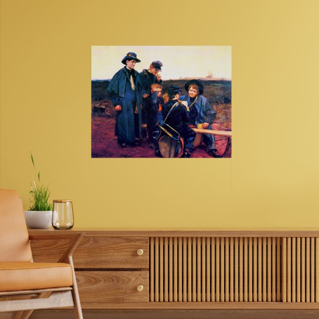 Póster Los tambores de guerra civil juegan cartas a Julia (Salón 2)