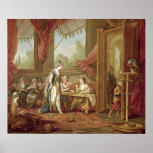 Póster Los Tapices de pedidos de Sultana
