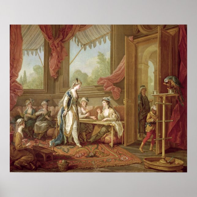 Póster Los Tapices de pedidos de Sultana (Frente)