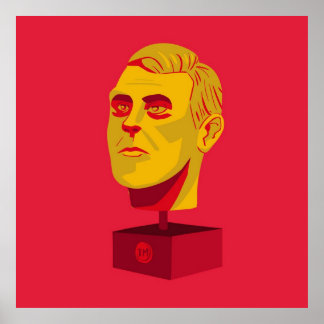 Póster Los taskmasters Shiny Golden Head