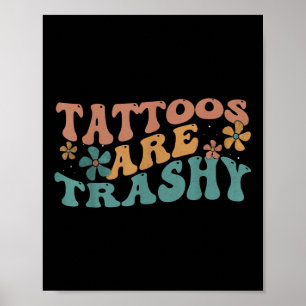 Póster Los tatuajes de artistas del humor son terribles s