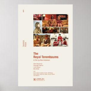 Póster Los Tenenbaums reales