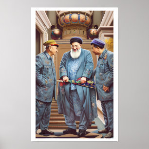 Póster Los tengo justo donde los quiero