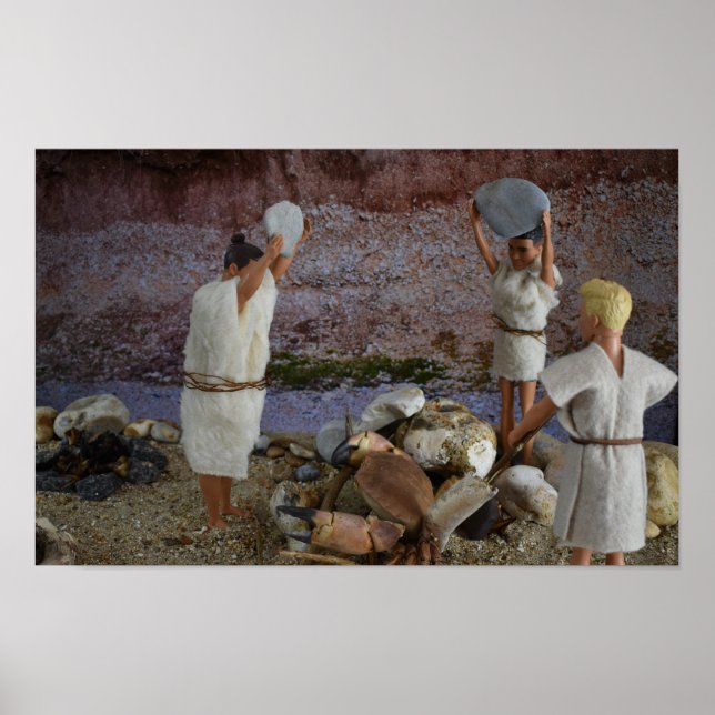 Póster Los terrenos de caza. (Frente)