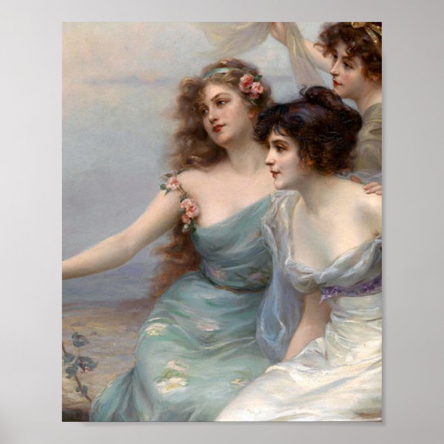 Póster Los Tres Grados De Edouard Bisson (Frente)