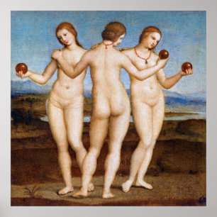 Póster Los tres grados de Raphael