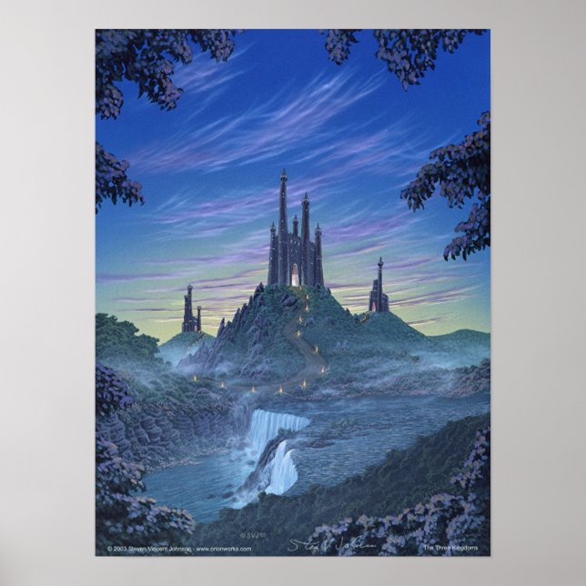 Póster Los tres reinos (Frente)