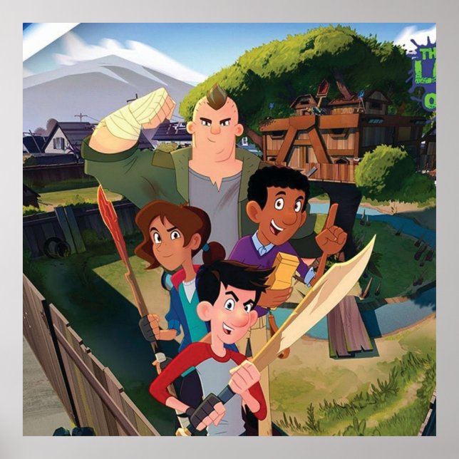 Póster Los últimos niños en la Tierra (Frente)