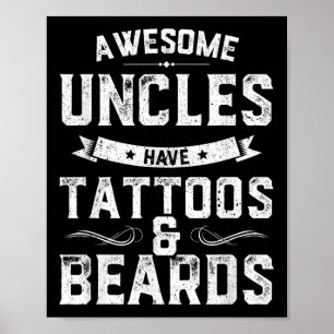 Póster Los Uncilantes Tíos Tienen Tatuajes Y Los Ojos Fun