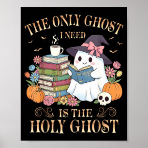 Póster Los únicos fantasmas que necesito son los libros d