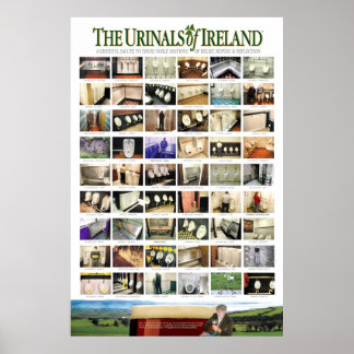 Póster Los Urinales de Irlanda