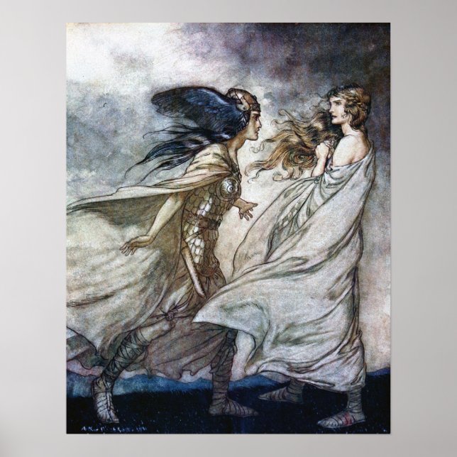 Póster Los Valkyries (Frente)