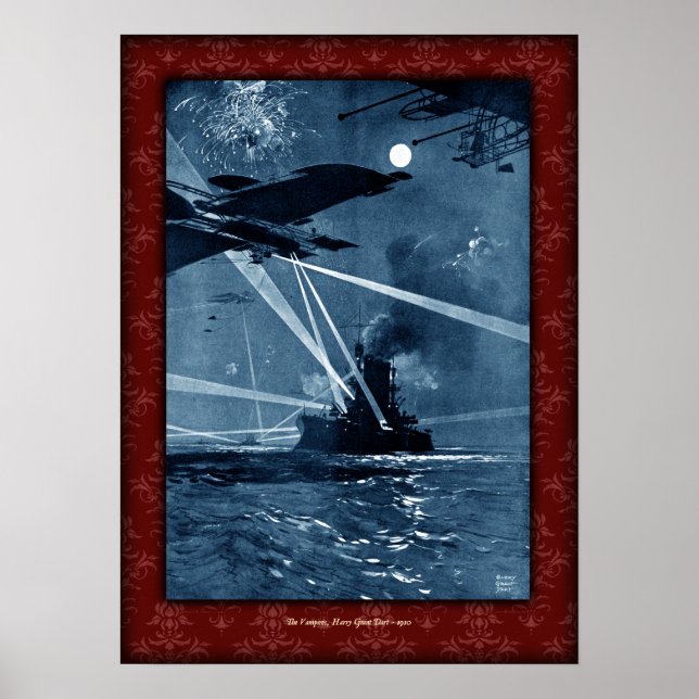 Póster Los vampiros - de Harry Grant Dart, 1910 (Frente)