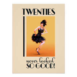 Póster Los veinte nunca se vieron tan bien Vintage