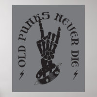 Los viejos Punks nunca mueren por la roca del esqu