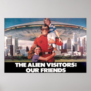Póster Los visitantes Nuestros amigos Poster de 36" x 24"