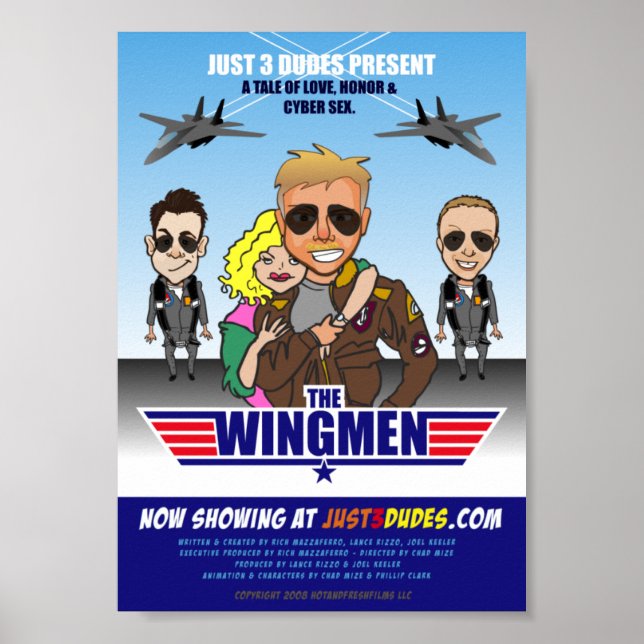 Póster Los Wingmen (Frente)
